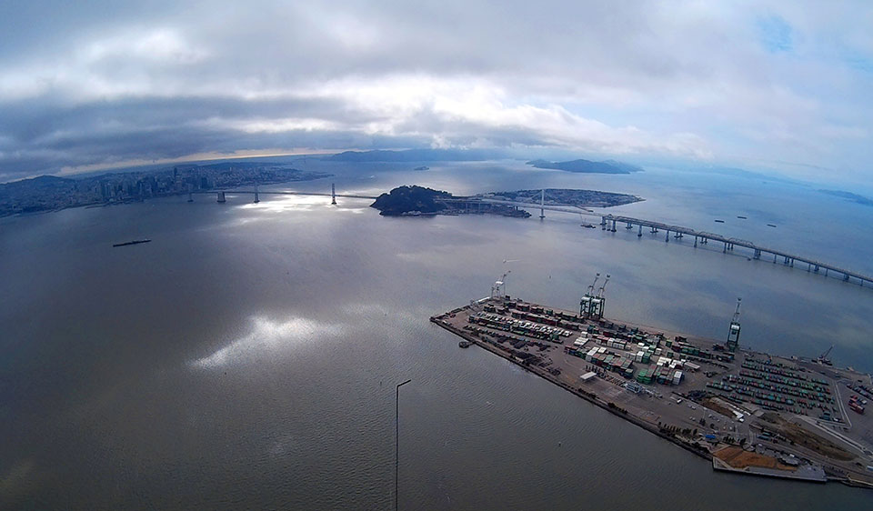 Bay Bridge Aerial