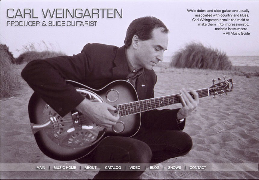 Carl Weingarten Music Home Page