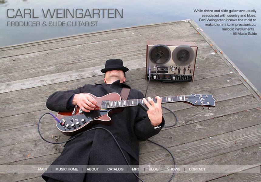 Carl Weingarten Music Home Page
